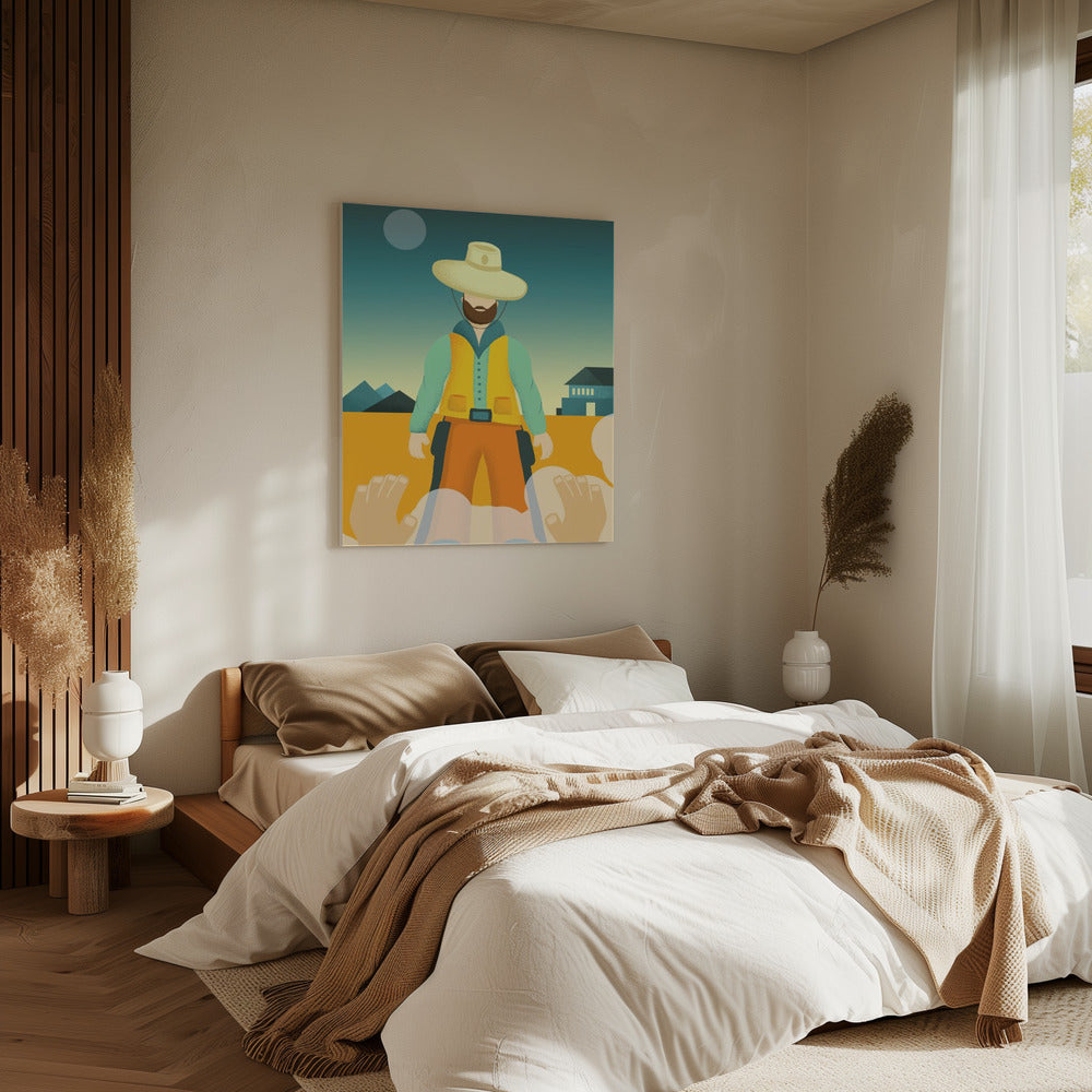 Showdown at Sunrise | Canvas