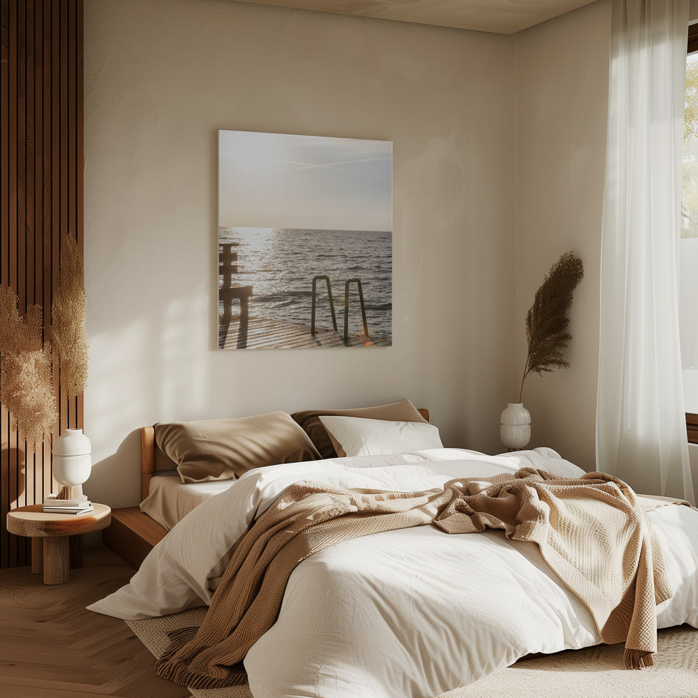 Summer Morning Swim | Canvas