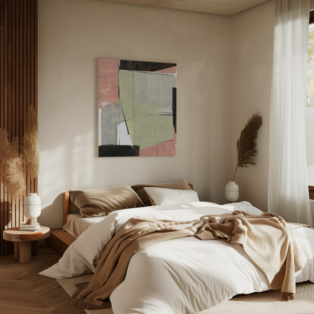 Abstract Neutral Architecture 1 | Canvas