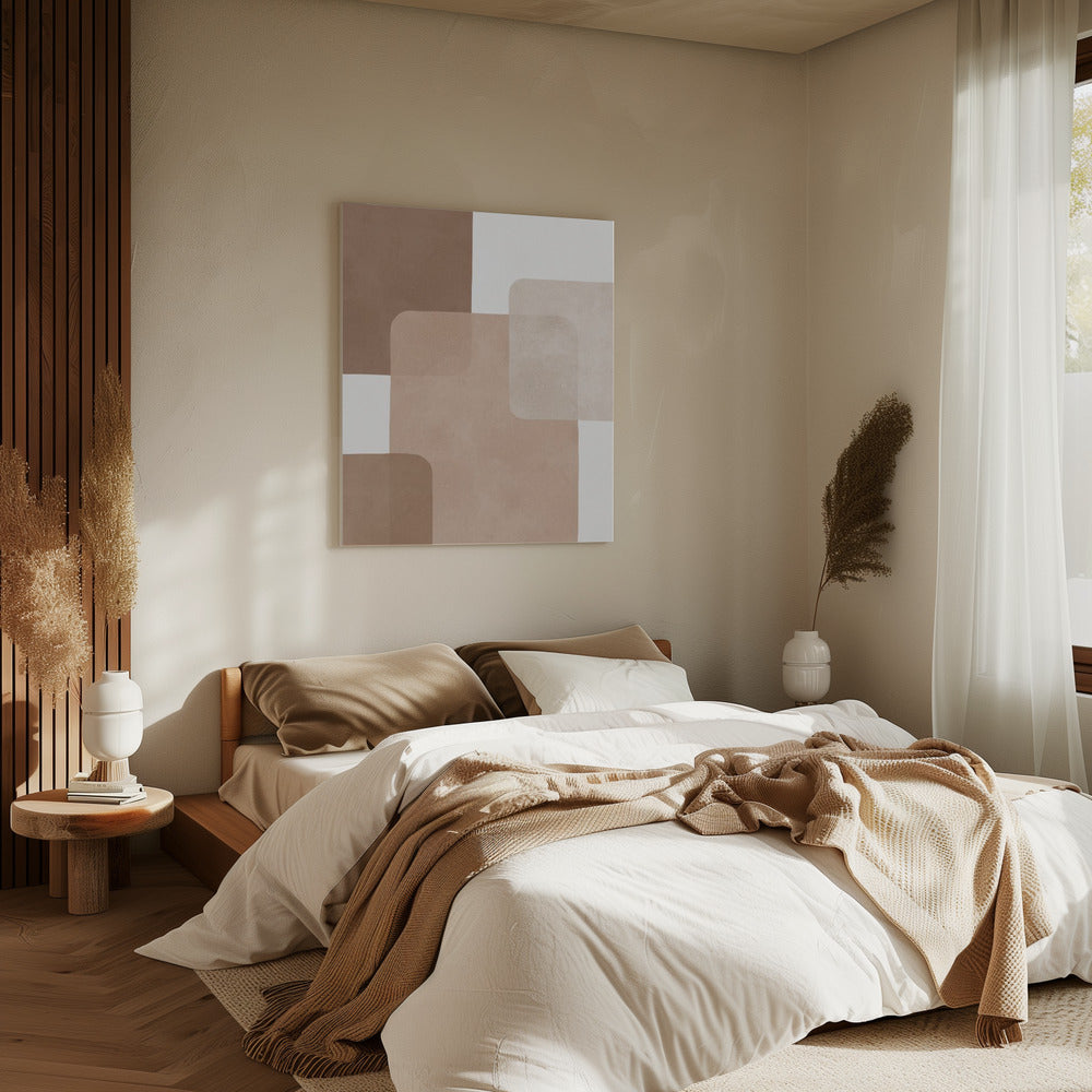 Boho watercolor strokes 3 | Canvas