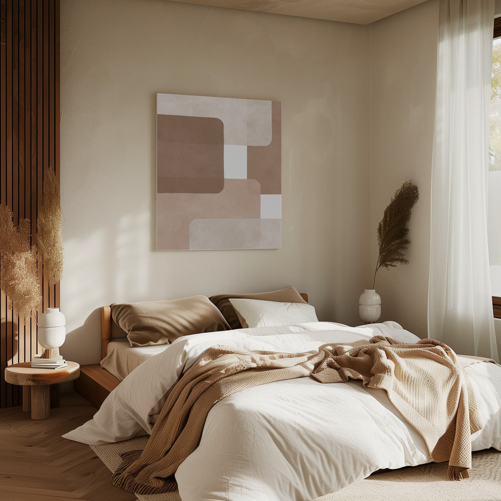 Boho watercolor strokes 2 | Canvas