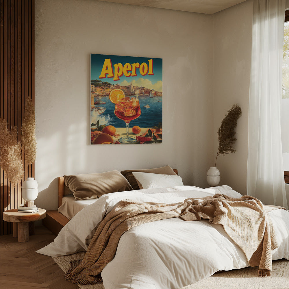 Aperol Vintage Commercial | Canvas