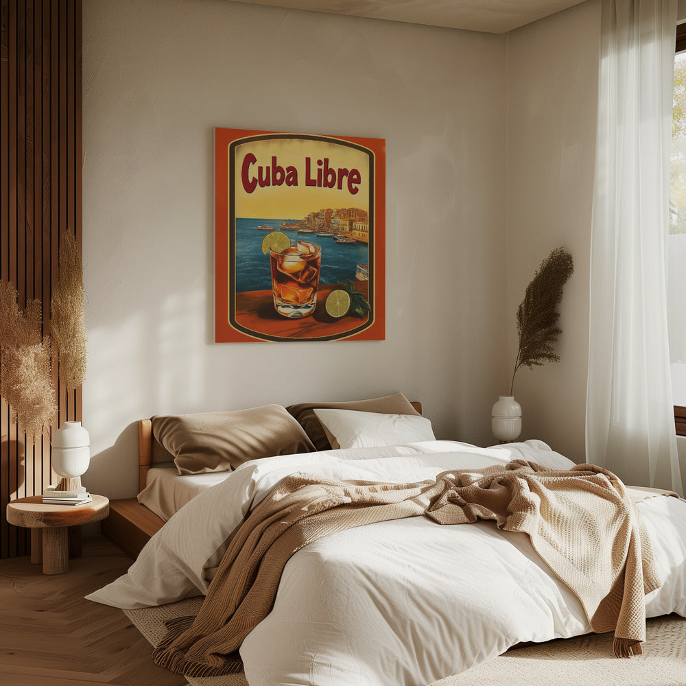 Cuba Libre Vintage Commercial | Canvas
