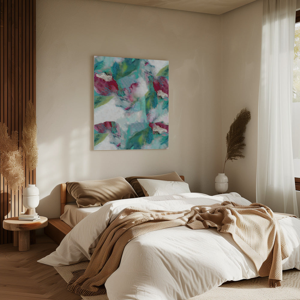 Bold Blossom Print No1 | Canvas