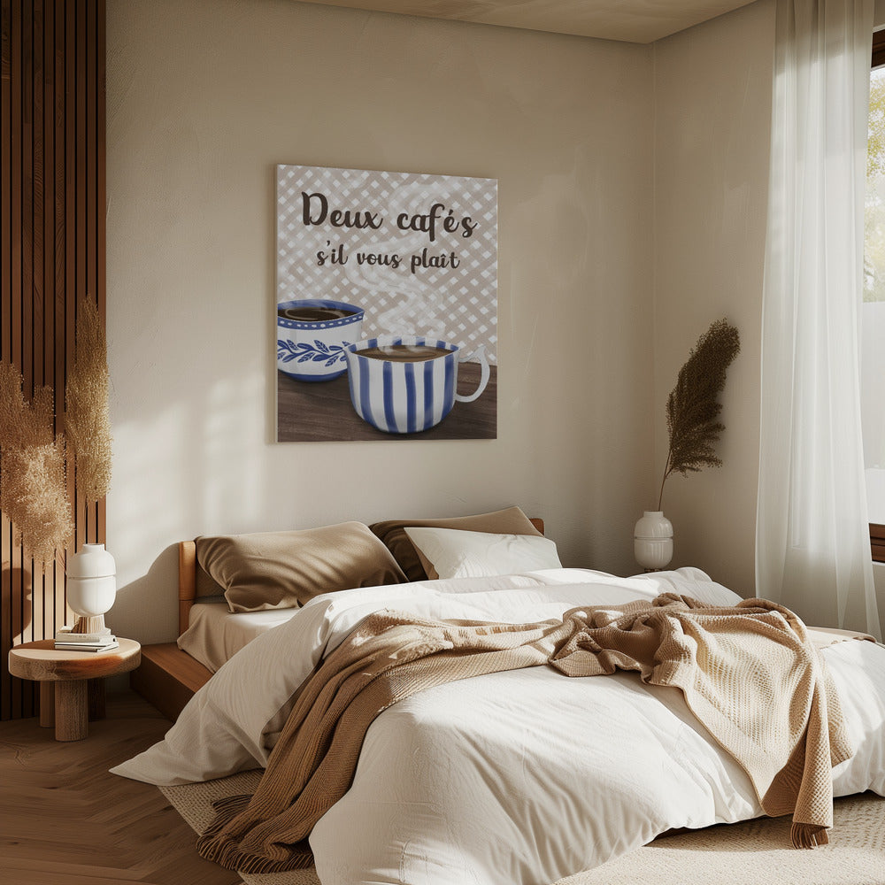 Two coffees please | Canvas