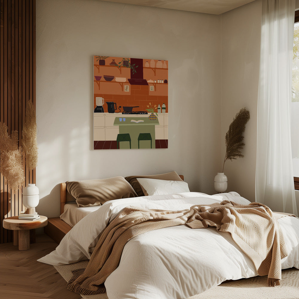 Earthy Kitchen | Canvas