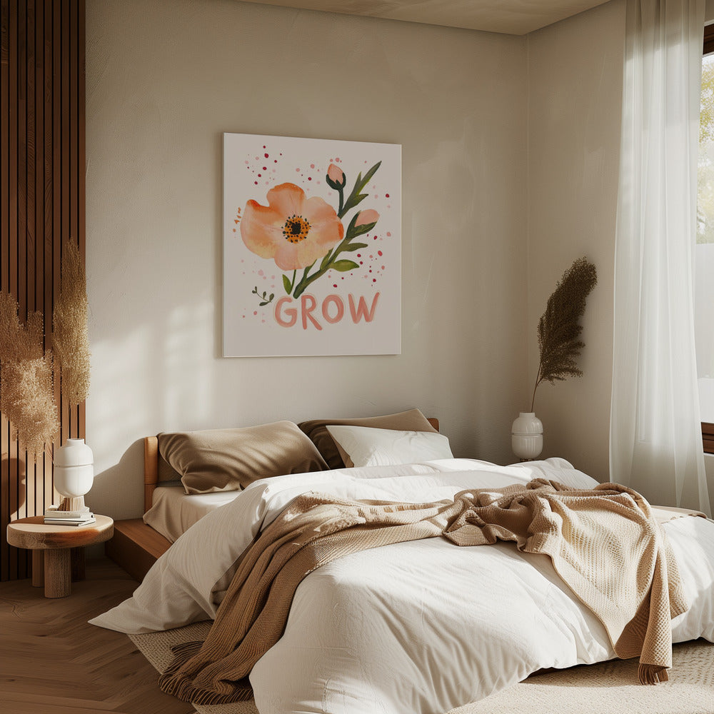 Floral Growth | Canvas