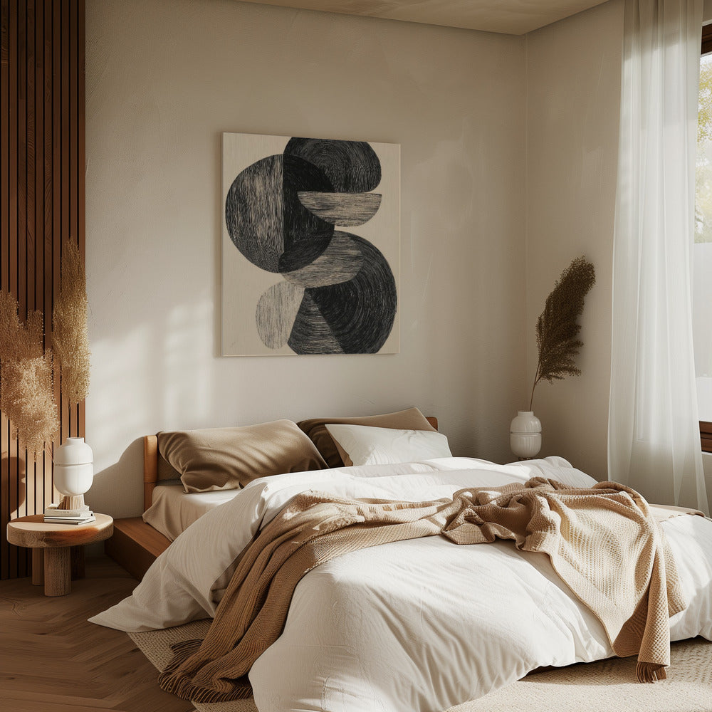 Black Freeform | Canvas