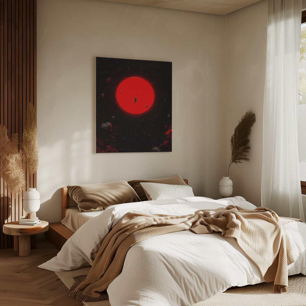Red Moon | Canvas
