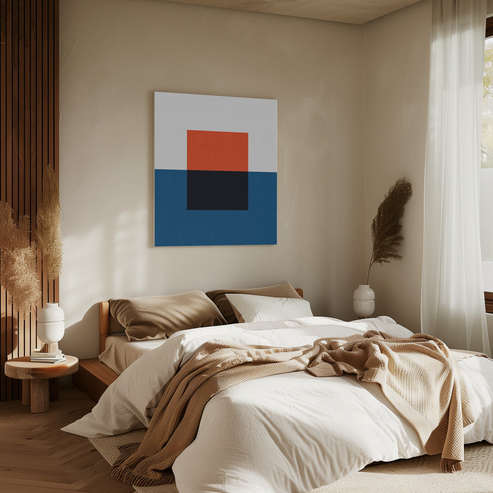 Blue and red 2 | Canvas