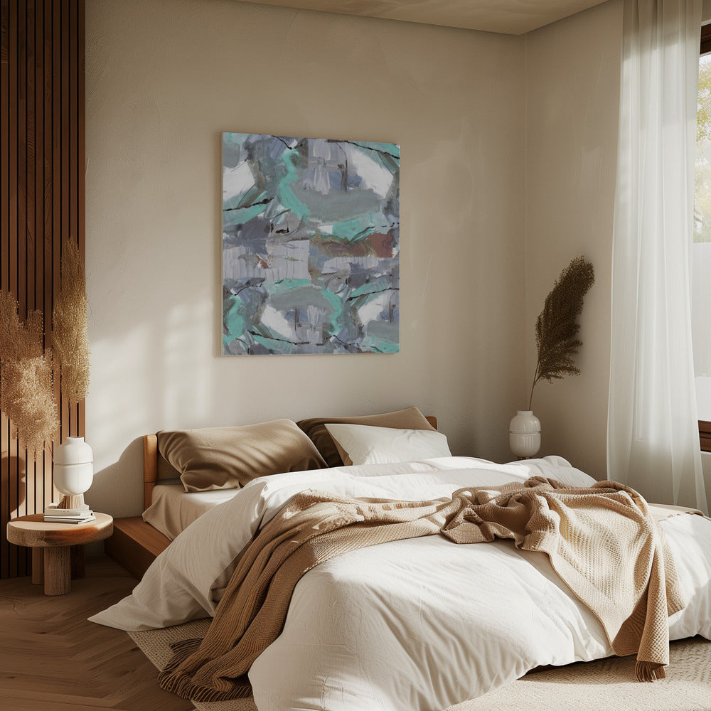 Abstract Soft Profile 4 | Canvas