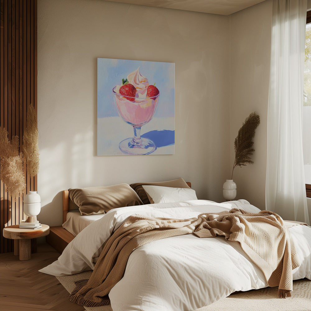 Strawberry Milk Shake | Canvas