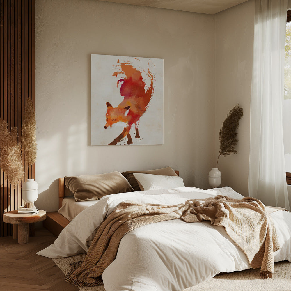 Fiery Fox Dance | Canvas