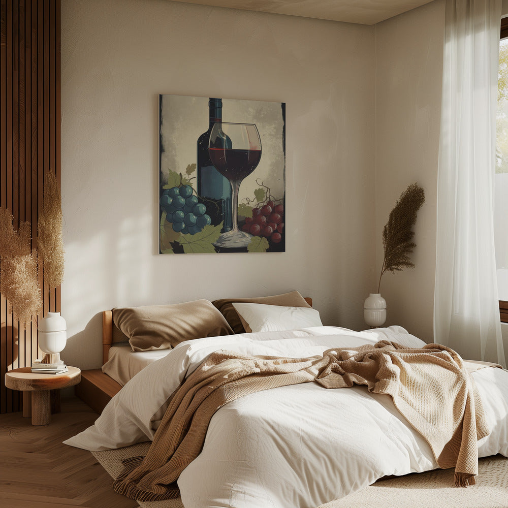 Red Red Wine No 4 | Canvas