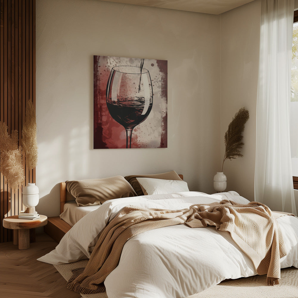 Red Red Wine No 5 | Canvas