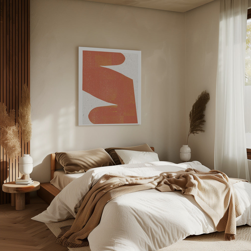 Orange Silhouette | Canvas