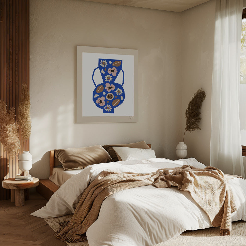 Floral Vase Harmony | Canvas