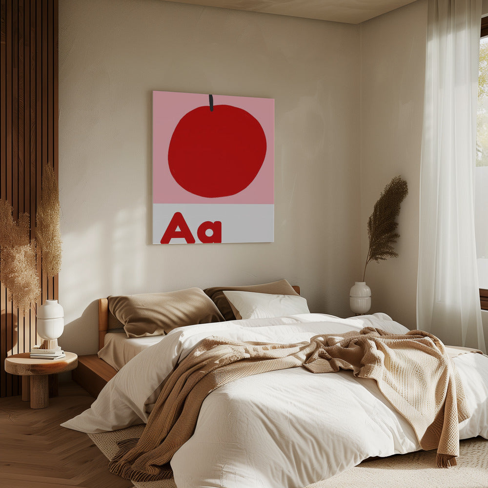 Red Apple Alphabet | Canvas