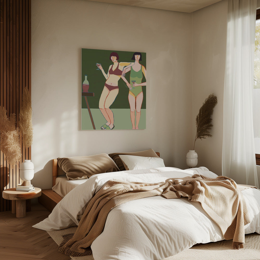 Loungin’ Ladies | Canvas