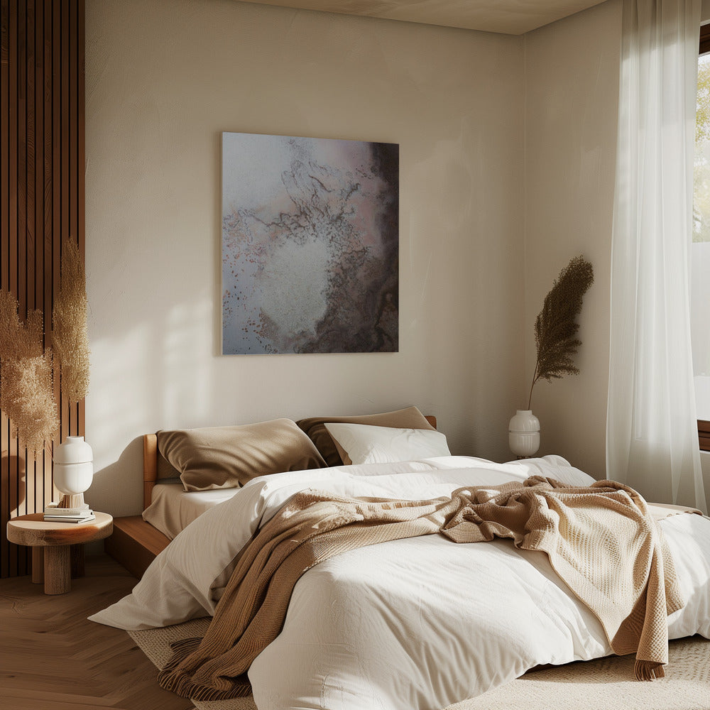 Lake Eyre Upscaled - red earth vibes | Canvas