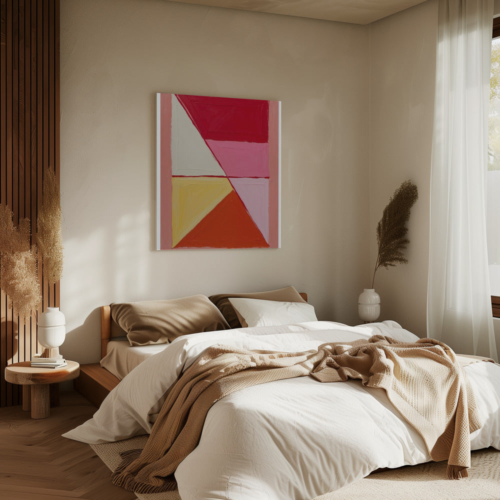 Geometric Warmth | Canvas