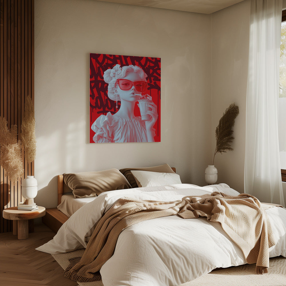 Cherry Sips | Canvas