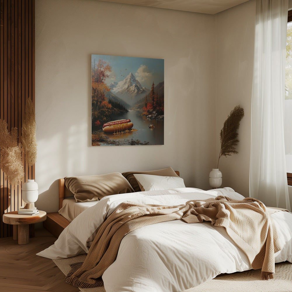 Floating Dogs | Canvas