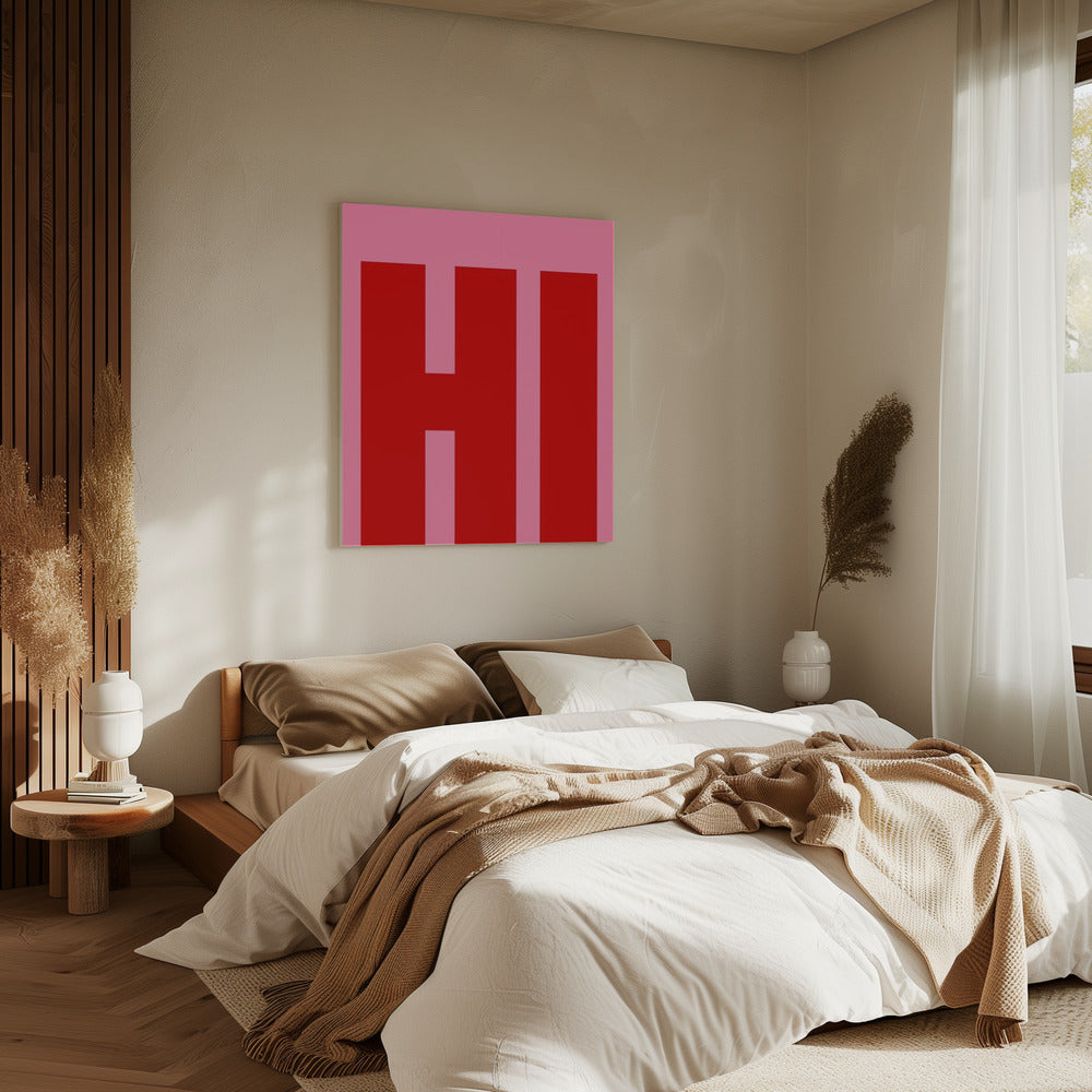 Bold Greeting | Canvas
