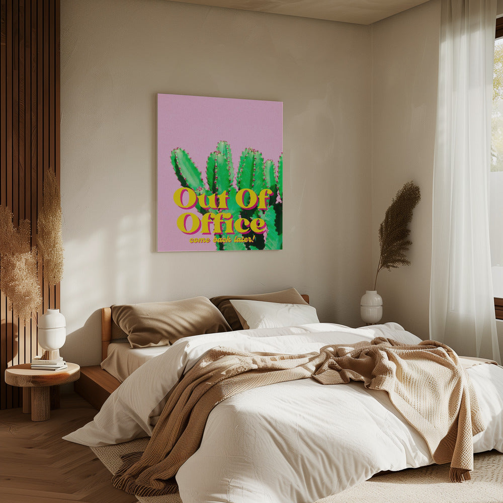 Vibrant Green Cactus | Canvas