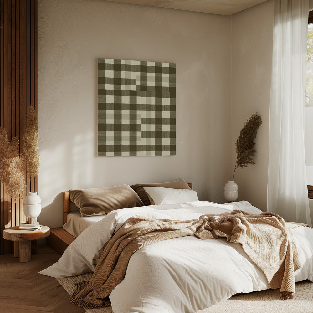 Analog Dreams: Woven Stories Pattern 1 | Canvas