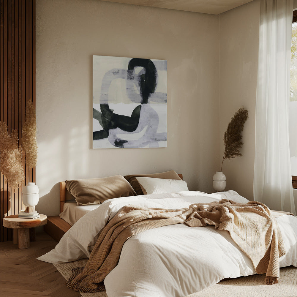 Black and White Gestures | Canvas