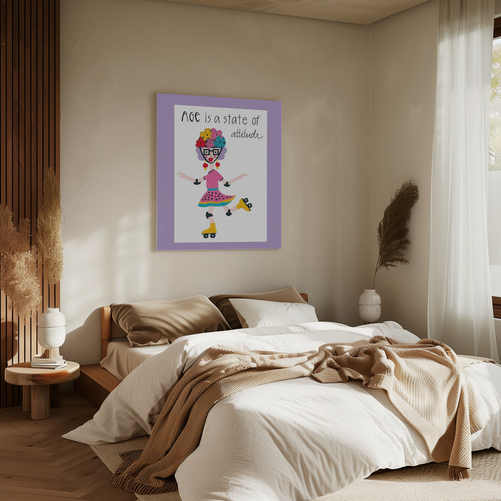 Age Is A State Of Attitude | Canvas