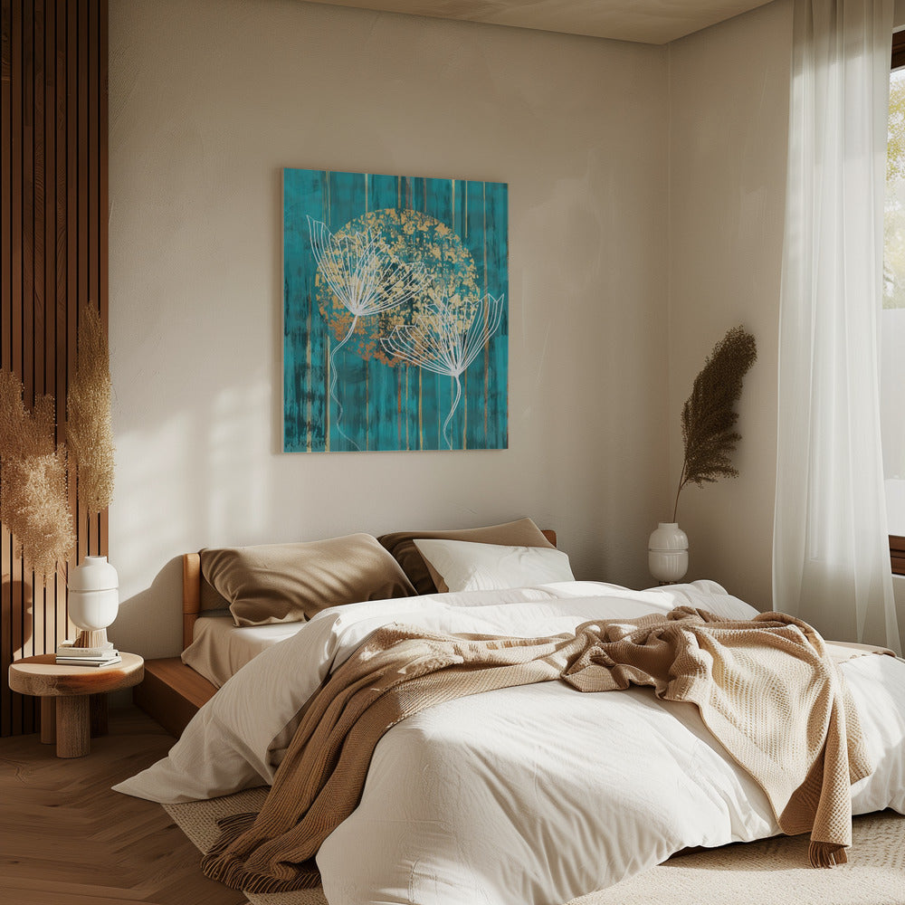 Abstract Botanical Art Print | Canvas