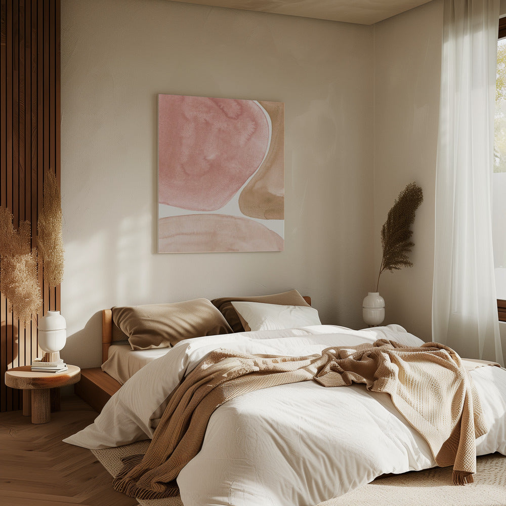 Organic Shapes in Earthy Tones | Canvas