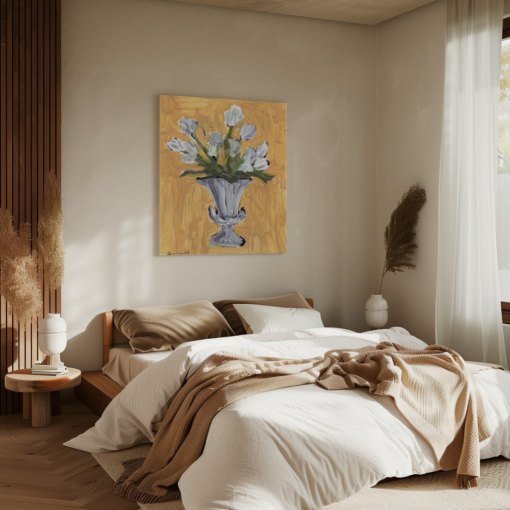 White Tulips | Canvas