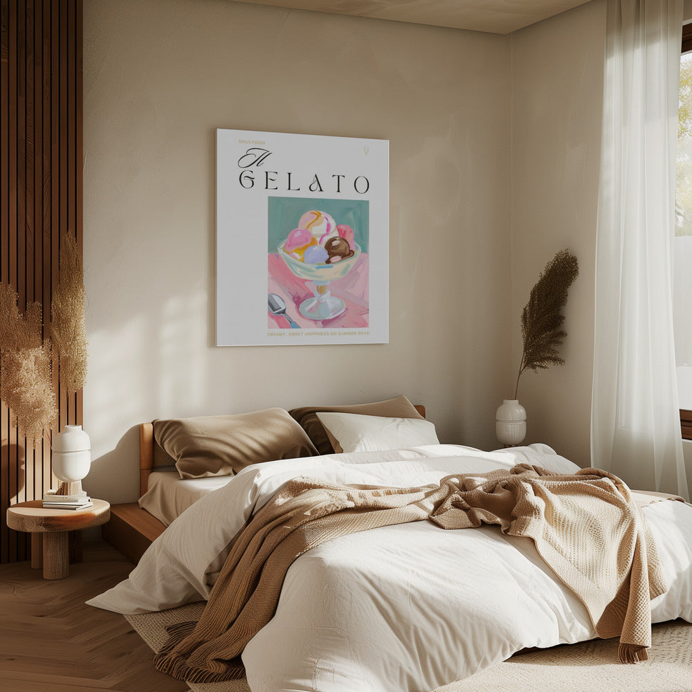 Gelato Icecream Delight | Canvas