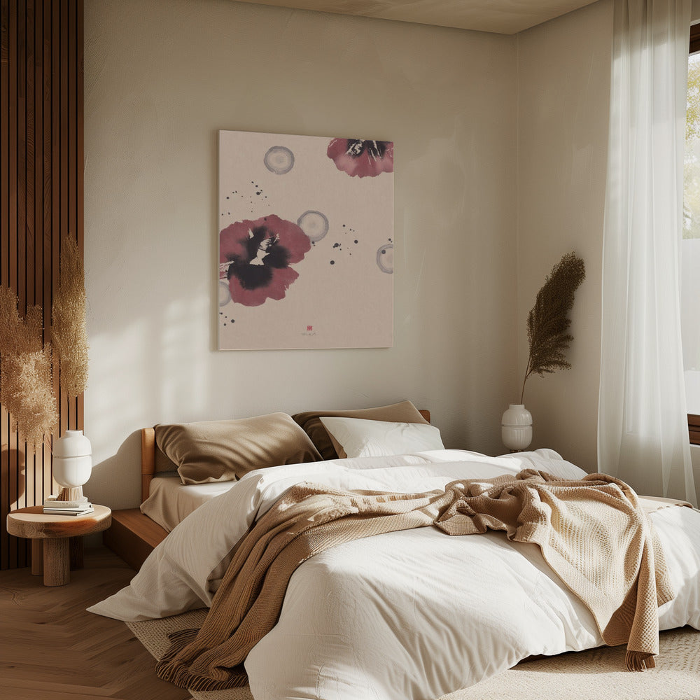 Petals and Ink Blots | Canvas