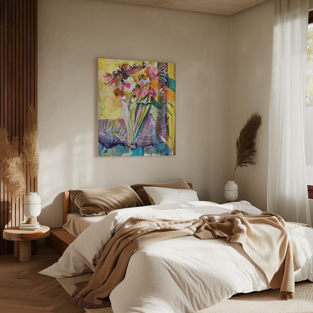 Vibrant Bloom Dance | Canvas