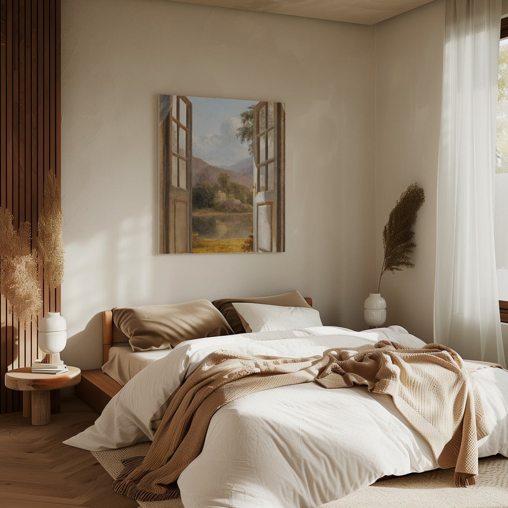 The Mountain View | Canvas