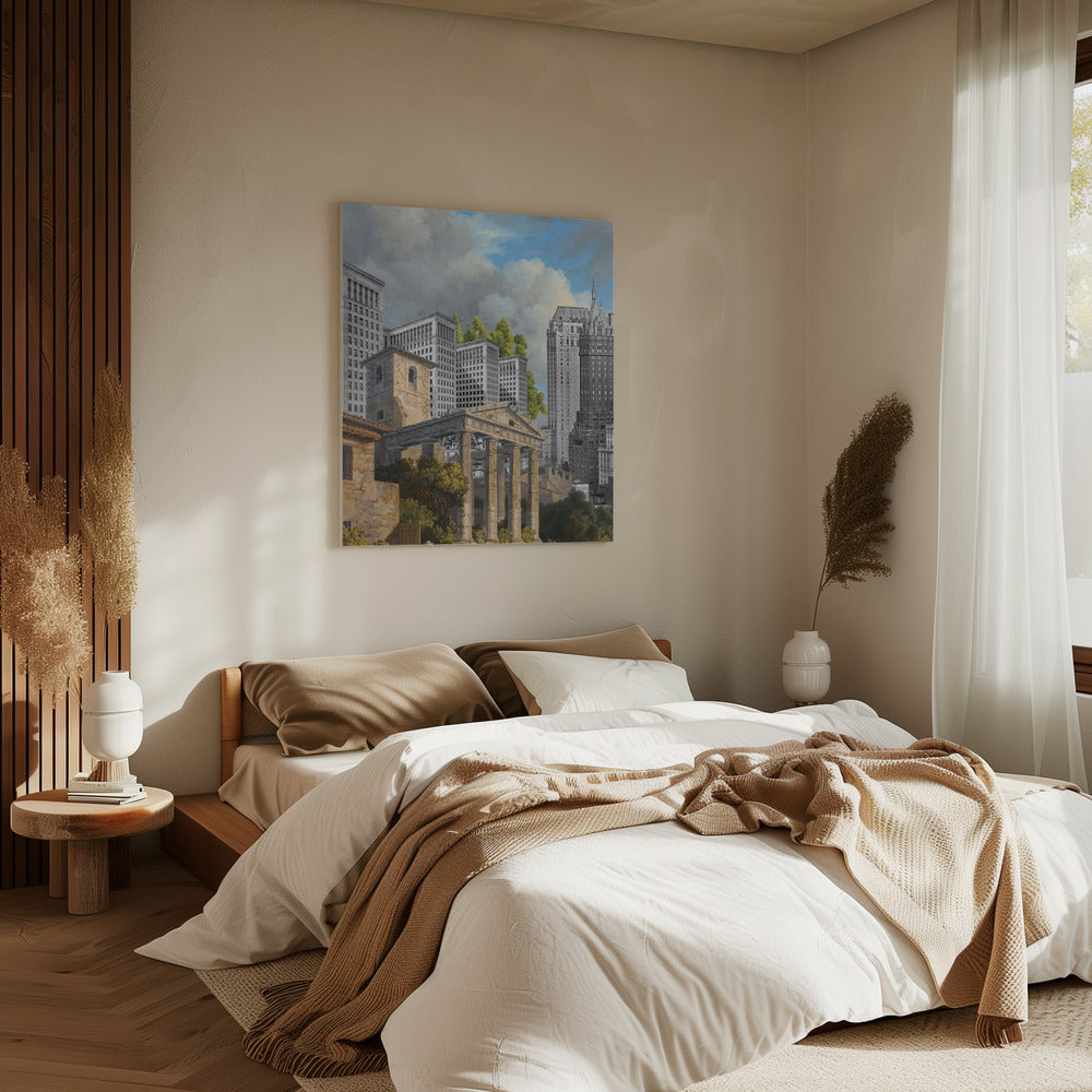 The Temple of Hercules | Canvas