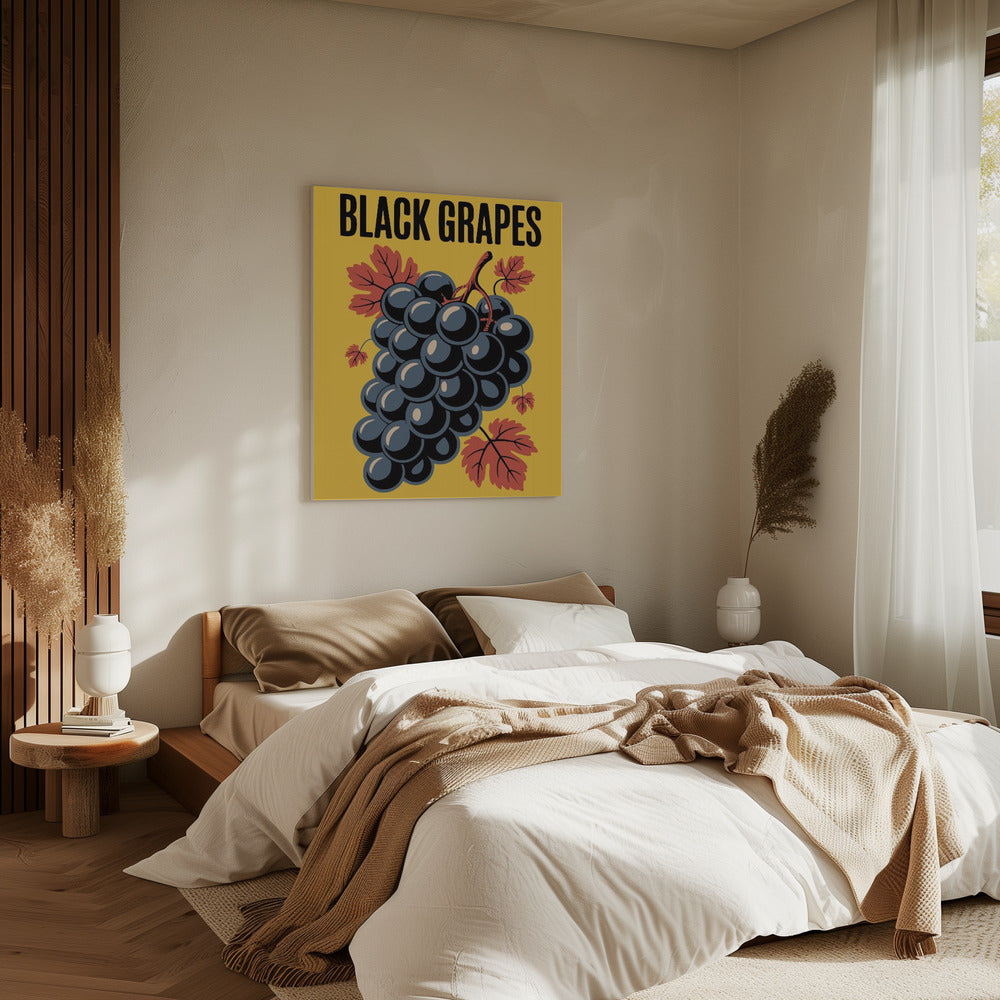 Grapes &amp; Leaves | Canvas