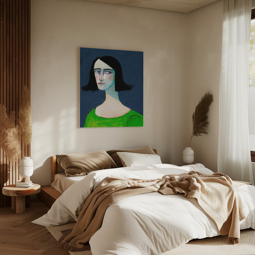 Woman Portrait - Never Look Back | Canvas