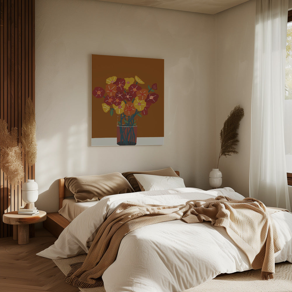 Floral flowers in vase | Canvas