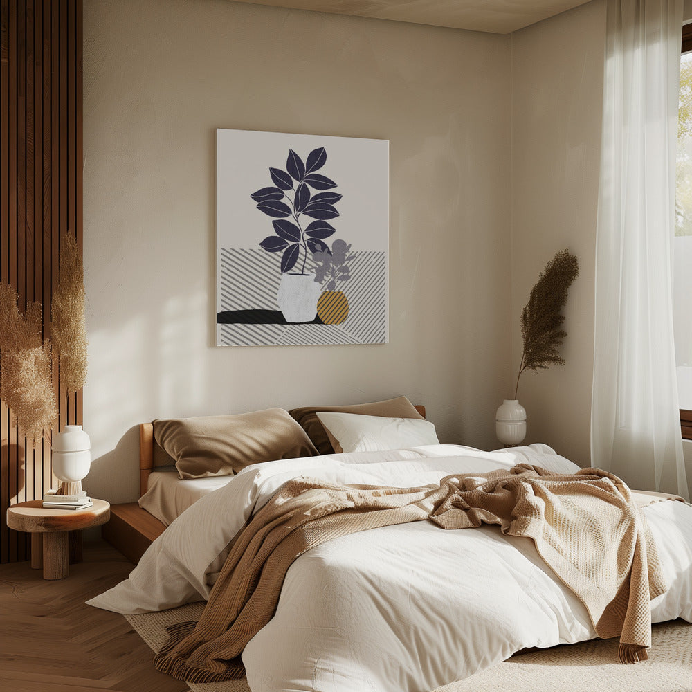 Vase B By Catsanddotz 5 To 7      30 X 42 Inches L | Canvas