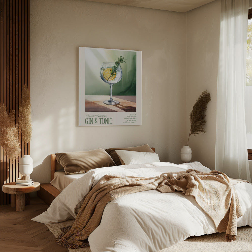 Classic Cocktails - Gin and Tonic | Canvas