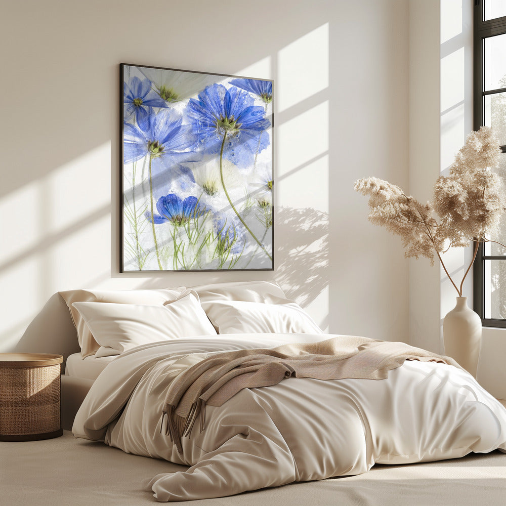 Cosmos blue | Poster