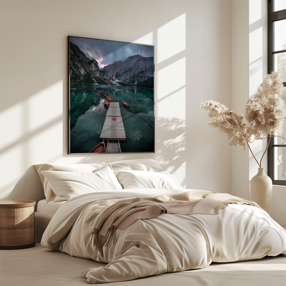 Braies reflections | Poster