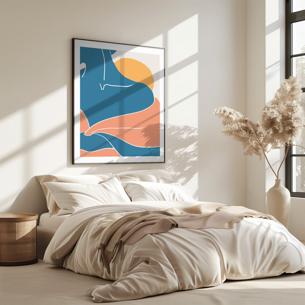 Blue Shoulder | Poster