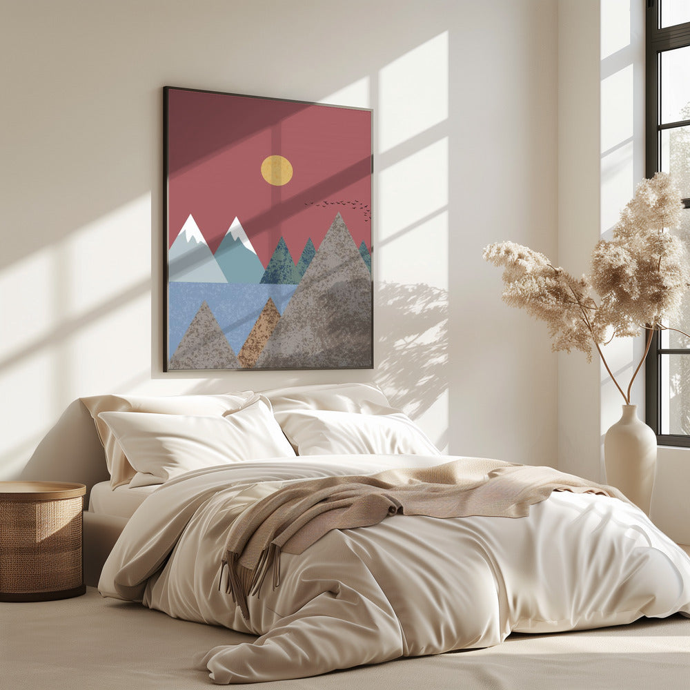 Mountain landscape | Poster
