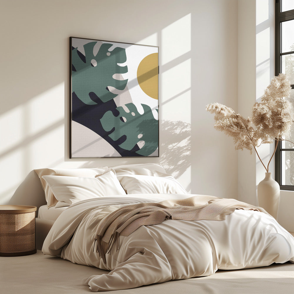 Monstera Cut Out 01 | Poster